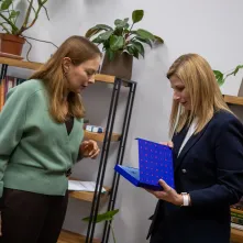 Wizyta minister funduszy i polityki regionalnej w Centrum Rozwoju i Terapii