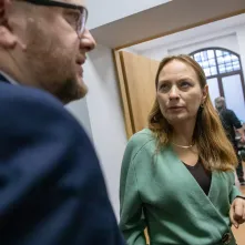 Wizyta minister funduszy i polityki regionalnej w Centrum Rozwoju i Terapii
