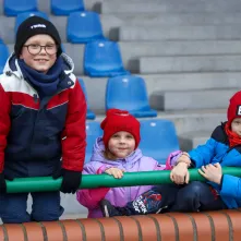 Inauguracja rundy wiosennej III ligi piłki nożnej - ZKS Elana 1968 vs. Flota Świnoujście