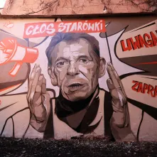 Legendy toruńskiej starówki na muralu