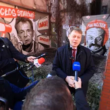 Legendy toruńskiej starówki na muralu