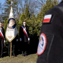 Urodzinowe kwiaty dla gen. Zawackiej, 19.03.2025 r.