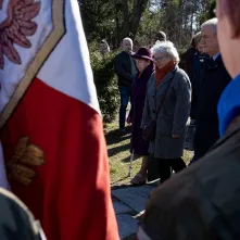 Urodzinowe kwiaty dla gen. Zawackiej, 19.03.2025 r.