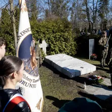 Urodzinowe kwiaty dla gen. Zawackiej, 19.03.2025 r.