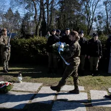 Urodzinowe kwiaty dla gen. Zawackiej, 19.03.2025 r.