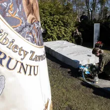 Urodzinowe kwiaty dla gen. Zawackiej, 19.03.2025 r.