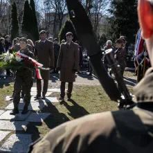 Urodzinowe kwiaty dla gen. Zawackiej, 19.03.2025 r.