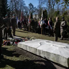 Urodzinowe kwiaty dla gen. Zawackiej, 19.03.2025 r.