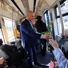 Wiosenny tramwaj