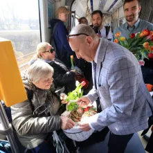 Wiosenny tramwaj