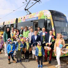 Wiosenny tramwaj
