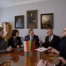 Wizyta ministra kultury Republiki Litewskiej, cz. 1