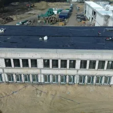 Budowa szkoły podstawowej przy ul. Grasera - stan prac na 12.03.2025 r.