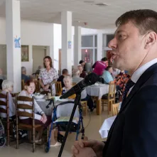 Wielkanocne śniadanie w DPS im. Leona Szumana