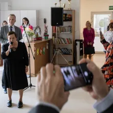 Wielkanocne śniadanie w DPS im. Leona Szumana
