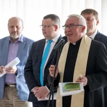 Wielkanocne śniadanie w DPS im. Leona Szumana