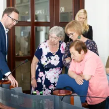 Seniorzy w Urzędzie Miasta Torunia, 5.06.2025 r.
