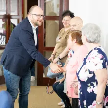 Seniorzy w Urzędzie Miasta Torunia, 5.06.2025 r.