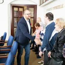 Seniorzy w Urzędzie Miasta Torunia, 5.06.2025 r.