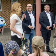Festyn z okazji Dnia Dziecka w SP nr 35