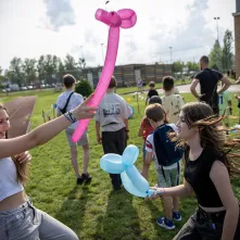 Festyn z okazji Dnia Dziecka w SP nr 35