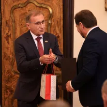 Wręczenie nominacji konsulowi honorowemu Peru w Toruniu