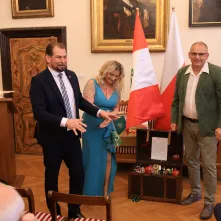 Wręczenie nominacji konsulowi honorowemu Peru w Toruniu