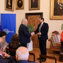 Wręczenie nominacji konsulowi honorowemu Peru w Toruniu