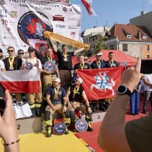Medale na najtwardszych strażaków