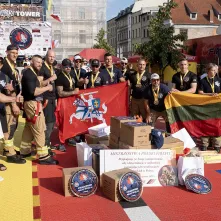Medale na najtwardszych strażaków