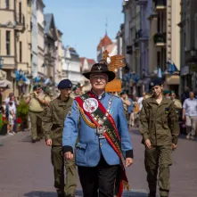 Intronizacja Króla Kurkowego.