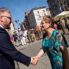 Intronizacja Króla Kurkowego.