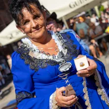 Intronizacja Króla Kurkowego.