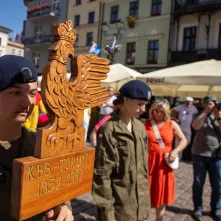 Intronizacja Króla Kurkowego.