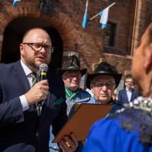 Intronizacja Króla Kurkowego.