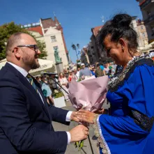 Intronizacja Króla Kurkowego.