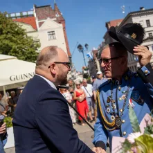 Intronizacja Króla Kurkowego.