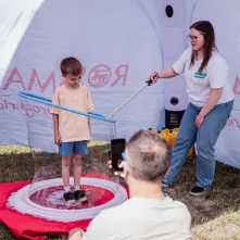 Strefa Czyściocha przy Przystani Toruń