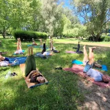 Kulturalne śniadanie nad Martówką