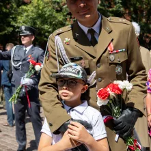 Promocja oficerska na Rynku Staromiejskim