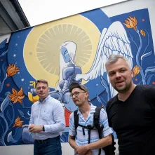 Anielskie murale w Toruniu, 25.07.2025 r.