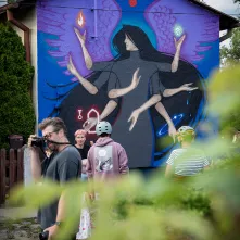 Anielskie murale w Toruniu, 25.07.2025 r.
