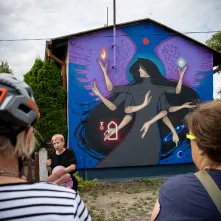 Anielskie murale w Toruniu, 25.07.2025 r.