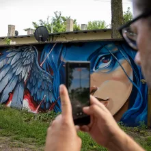 Anielskie murale w Toruniu, 25.07.2025 r.