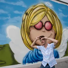 Anielskie murale w Toruniu, 25.07.2025 r.