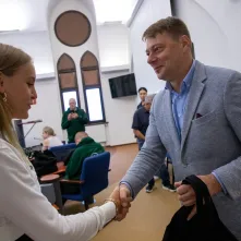 Wizyta uczestników obozu „Młodzież dla pokoju” w Urzędzie Miasta Torunia