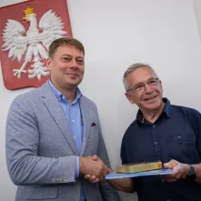 Wizyta uczestników obozu „Młodzież dla pokoju” w Urzędzie Miasta Torunia