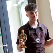 Młodzież z Getyngi i Cheltenham w Muzeum Toruńskiego Piernika