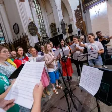 Pożegnanie Pieszej Pielgrzymki Diecezji Toruńskiej na Jasną Górę