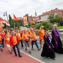 Pożegnanie Pieszej Pielgrzymki Diecezji Toruńskiej na Jasną Górę 2025